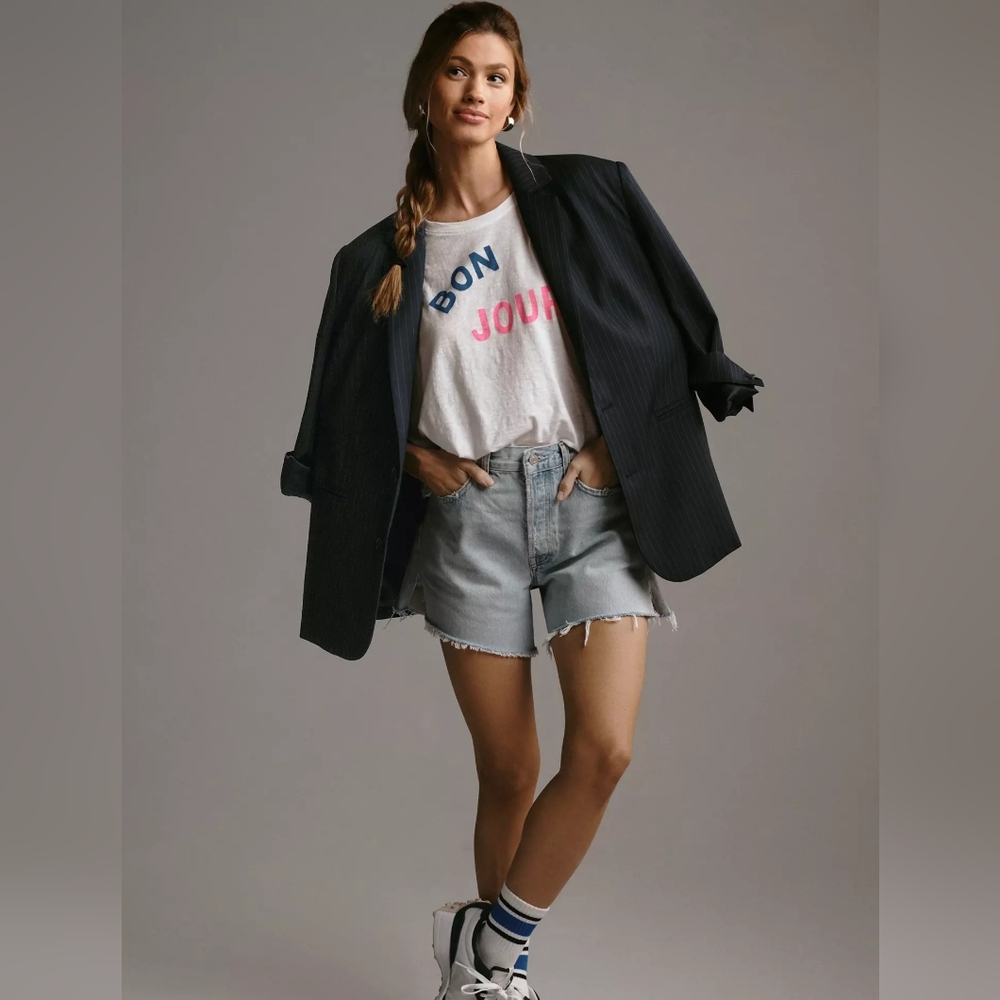 "Bon Jour" Tee by SUNDRY - Picture 2 of 5